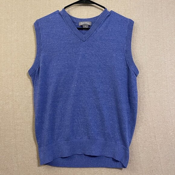Daniel Cremieux Sweater Vest Men's Medium Blue Signature Collection - Picture 1 of 10